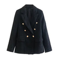 Blazer Feminino Costura Fina