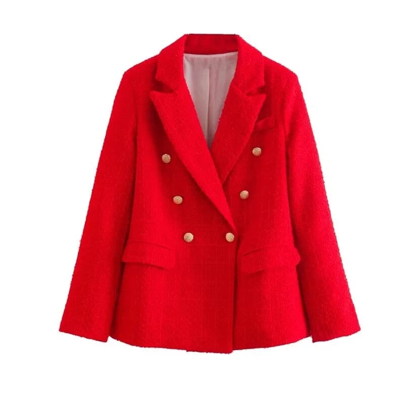 Blazer Feminino Costura Fina